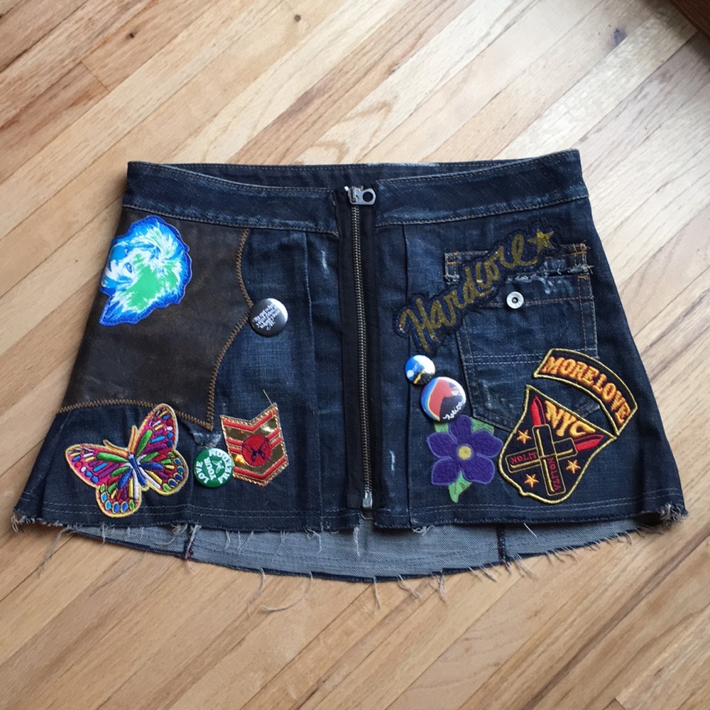 Nolita mini denim skirt. Size 40